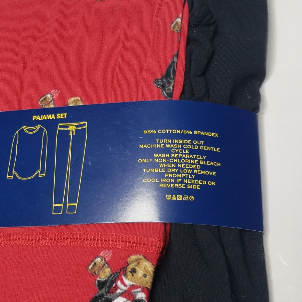 Polo Ralph Lauren Polo Bear PJ Set - Picture 4 of 6